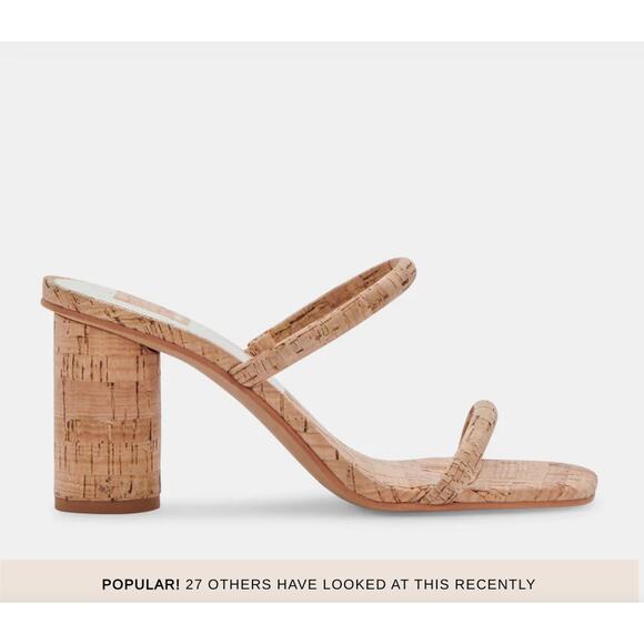 DOLCE VITA New in Box Noles Strappy Heel in Natural Cork // 11 - Picture 15 of 15